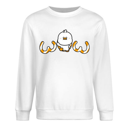 Front Patterned Long Sleeve TopPrinted ClassicStyle