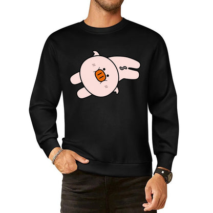 Front Patterned Long Sleeve TopSmoothWear Wrinkle-Free