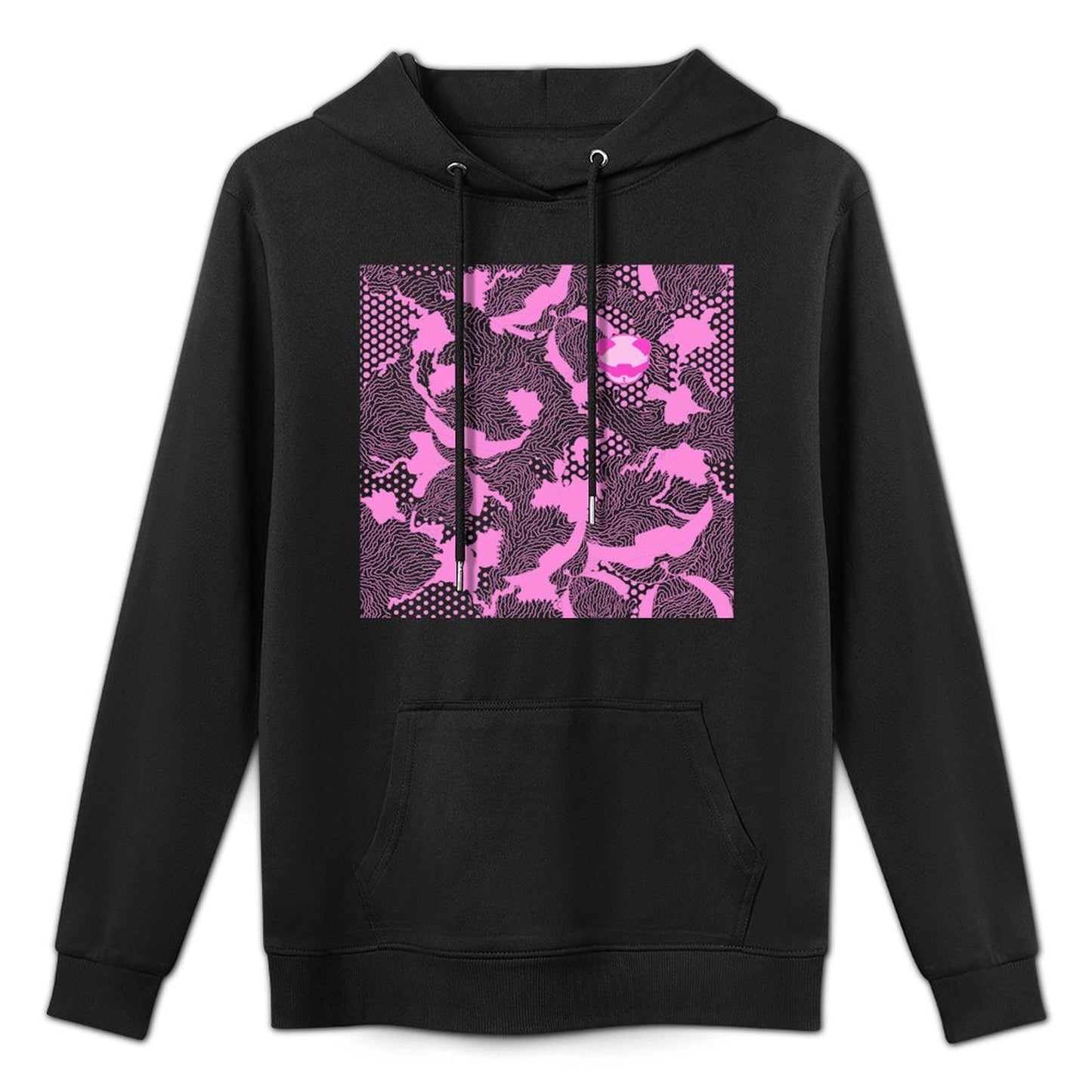 IPIB 250g Hooded Pocket Sweatshirt Front GraphicMen's Hooded  Sweatshirt6000030-2