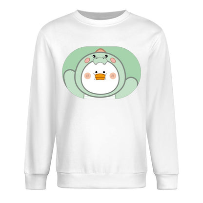 Front Patterned Long Sleeve TopLogo-Ready EverydayTee