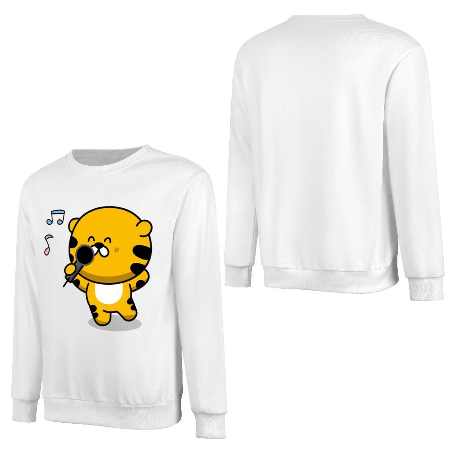 Front Patterned Long Sleeve TopMidweight LifestyleLine