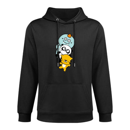 Front Graphic HoodiesCrisp Print Timeless