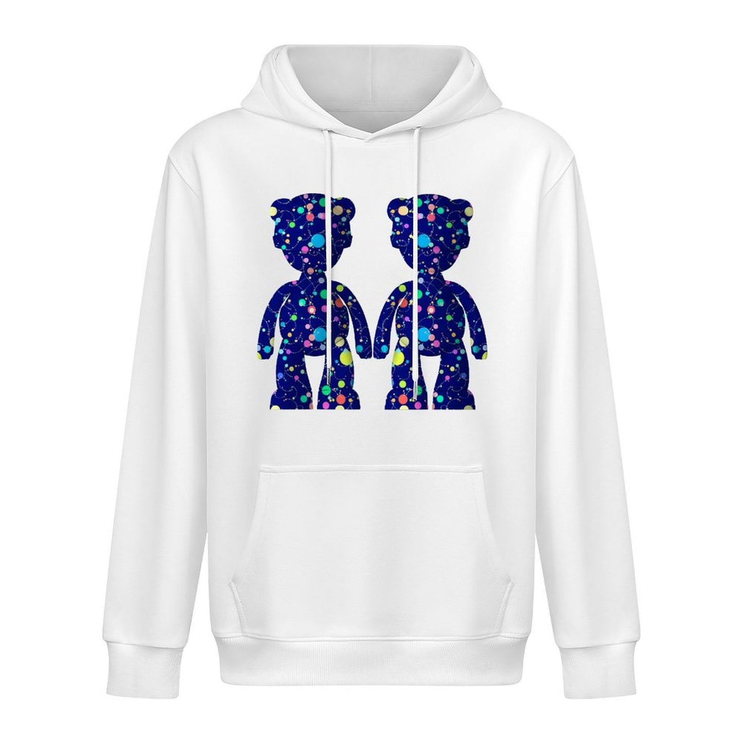 Hoodie Front PatternBatch-Printed Vintage