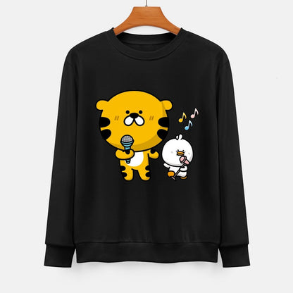  Front Patterned Long Sleeve TopClean LifestyleLine