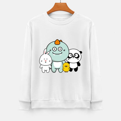 Front Patterned Long Sleeve TopStreetStyle Durable