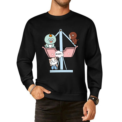IPBR 250g Crew Neck Long Sleeve Sweatshirt Front GraphicCrew Neck Long Sleeve Sweatshirt4003836