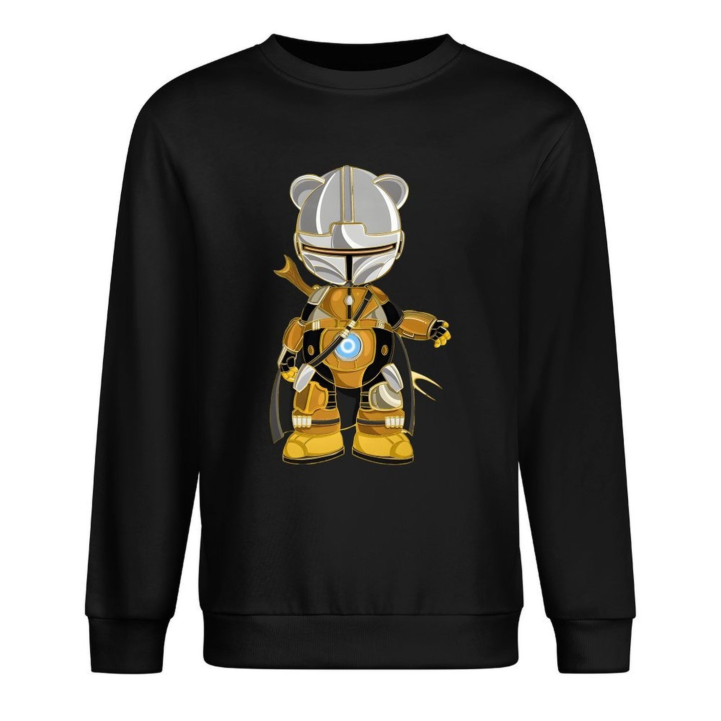 Long Sleeve With Front PatternEasyWear Plain