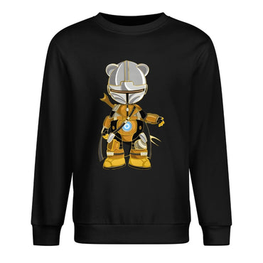 Long Sleeve With Front PatternEasyWear Plain