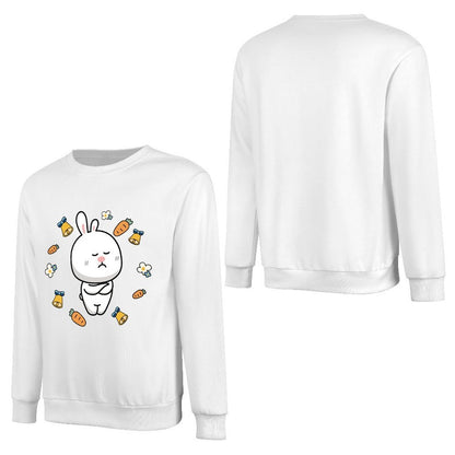 Front Patterned Long Sleeve TopVintage CleanCut