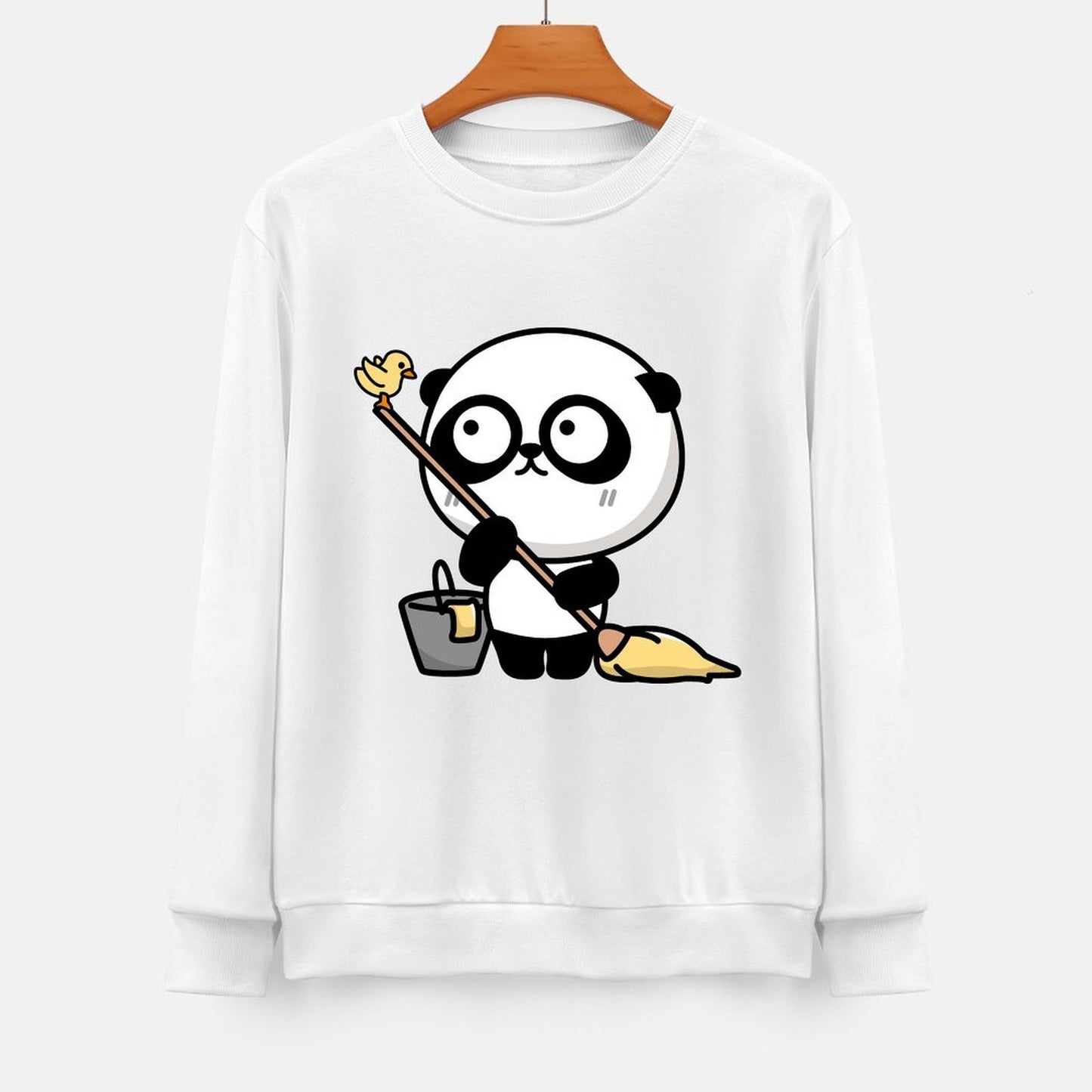 Front Patterned Long Sleeve TopDurable TimelessComfort