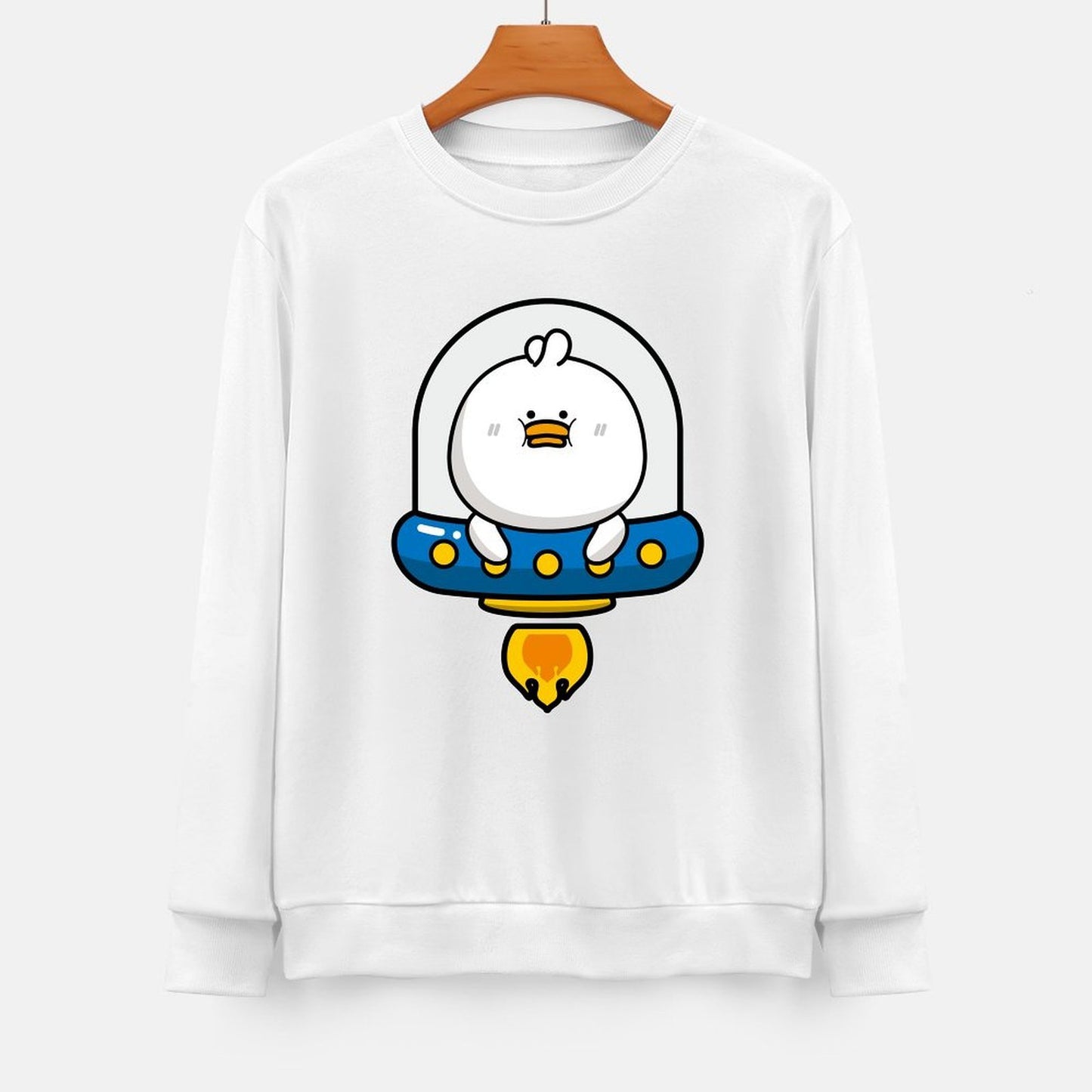 Front Patterned Long Sleeve TopOutdoor Regular