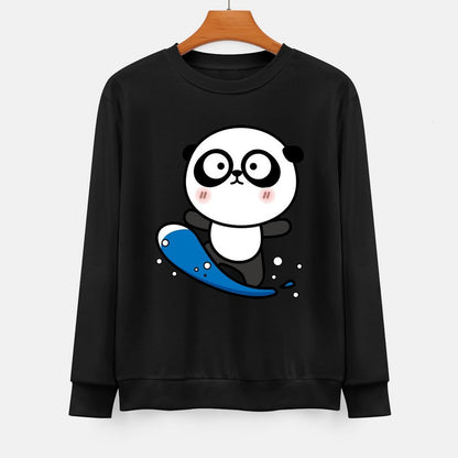  Front Patterned Long Sleeve TopEco-Conscious Relaxed