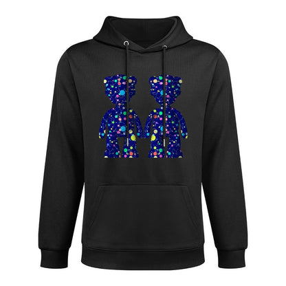 IPIB 250g Hooded Pocket Sweatshirt Front GraphicMen's Hooded  Sweatshirt6000092-4