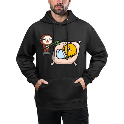 IPBR 250g Hooded Pocket Sweatshirt Front GraphicMen's Hooded  Sweatshirt4001508