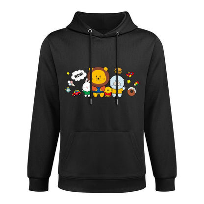 IPBR 250g Hooded Pocket Sweatshirt Front GraphicMen's Hooded  Sweatshirt4000767