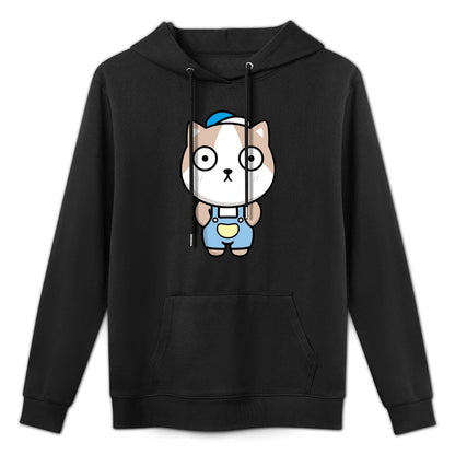 Relaxed Fit Natural Front Graphic Hoodies