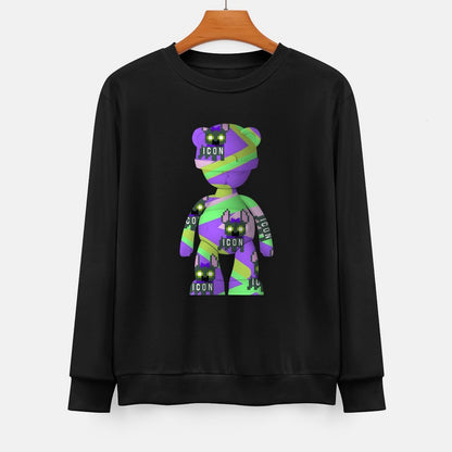 IPIB 250g Crew Neck Long Sleeve Sweatshirt Front GraphicCrew Neck Long Sleeve Sweatshirt6000124-3