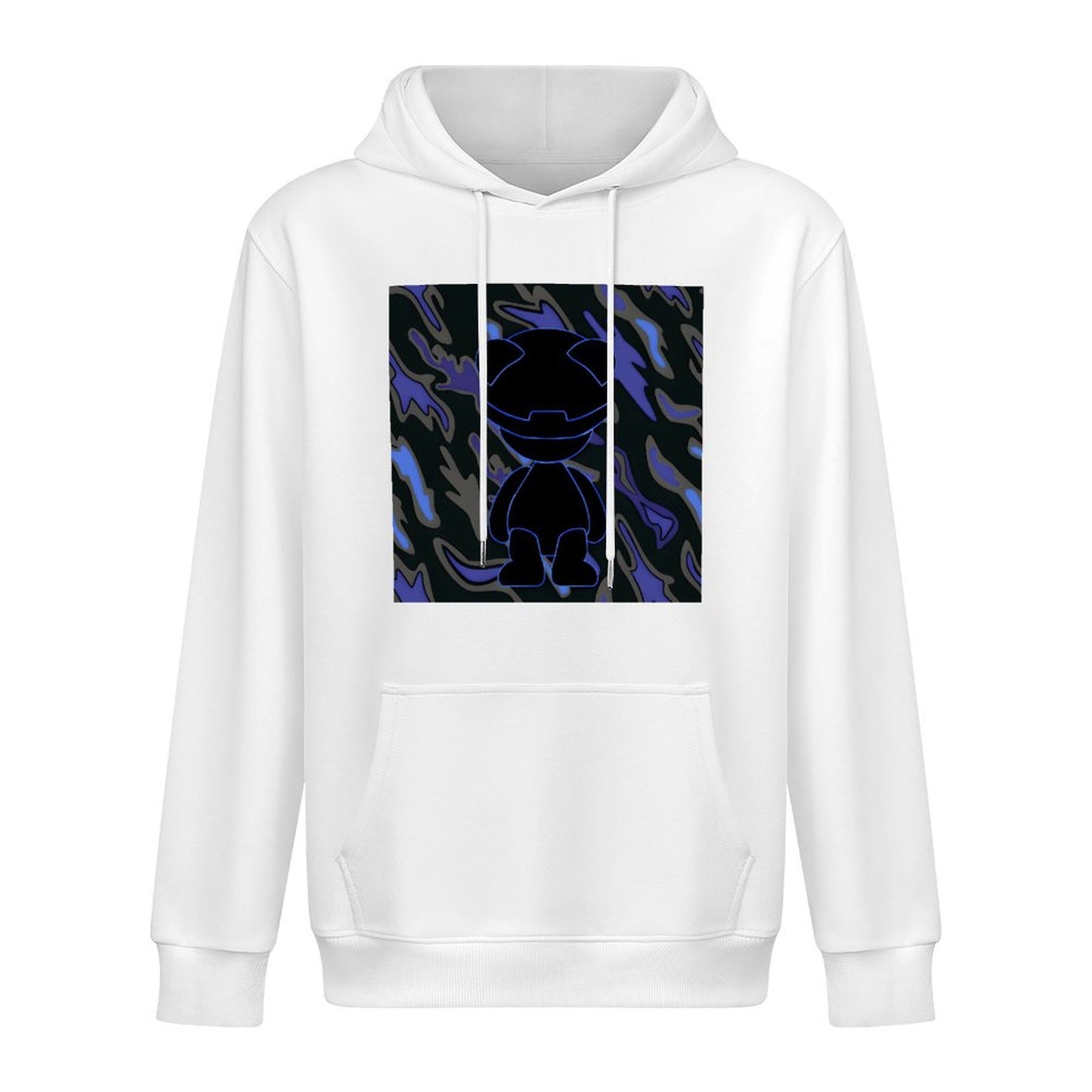 Hoodie Front PatternCrew Neck EasyWear