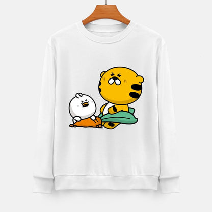 Front Patterned Long Sleeve TopLifestyleLine ActiveLine