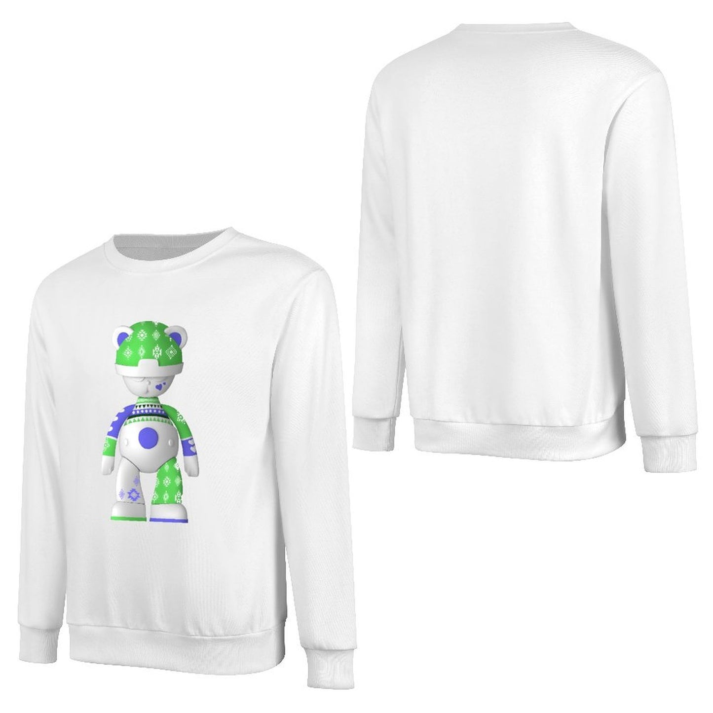 Long Sleeve With Front PatternClean Eco-Conscious