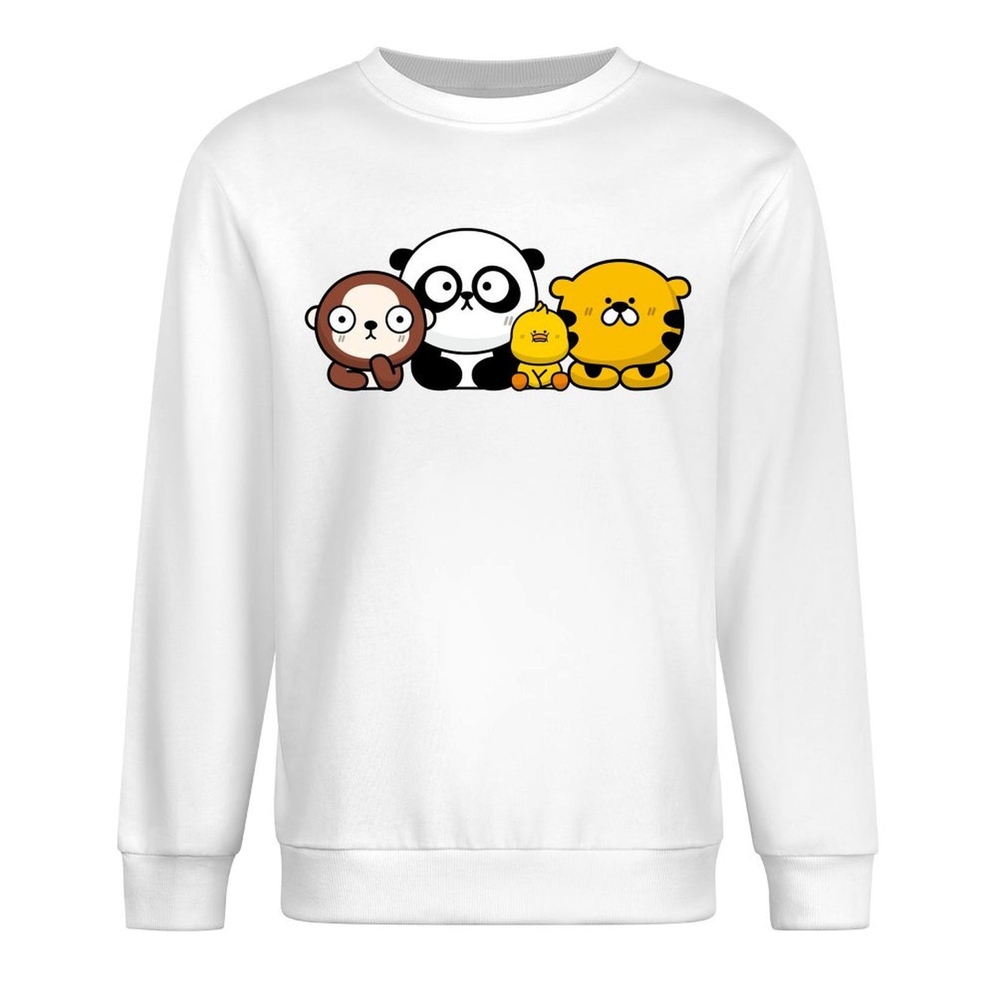 Front Patterned Long Sleeve TopSleek Everyday