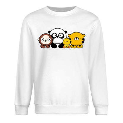 Front Patterned Long Sleeve TopSleek Everyday