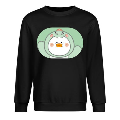 Front Patterned Long Sleeve TopLogo-Ready EverydayTee