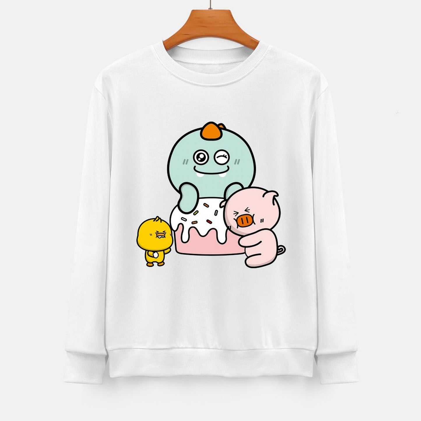 Front Patterned Long Sleeve TopPerformance Chill