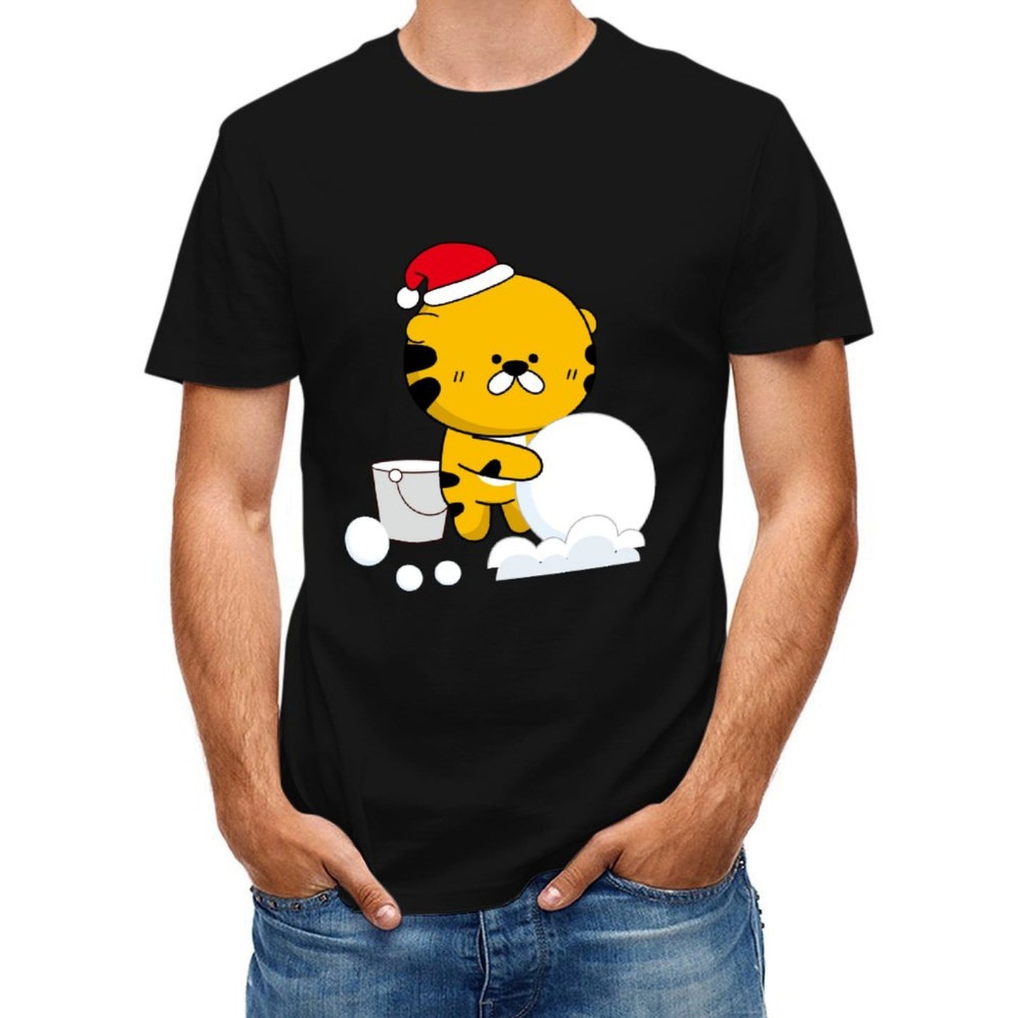 Eco / Sustainable Fitted Front Graphic T-shirt