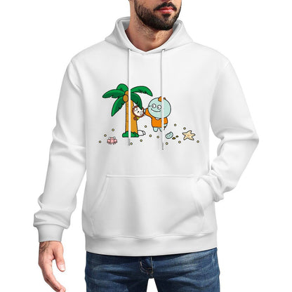 Vintage Eco / Sustainable Front Graphic Hoodies