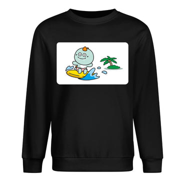 Front Patterned Long Sleeve TopSlim Fit Eco / Sustainable