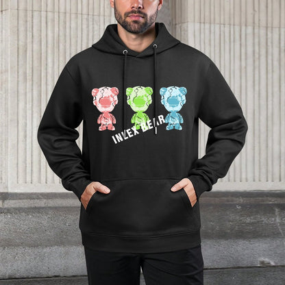 IPIB 250g Hooded Pocket Sweatshirt Front GraphicMen's Hooded  Sweatshirt6000050-1