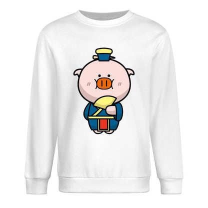 Front Patterned Long Sleeve TopMade-to-Order Premium