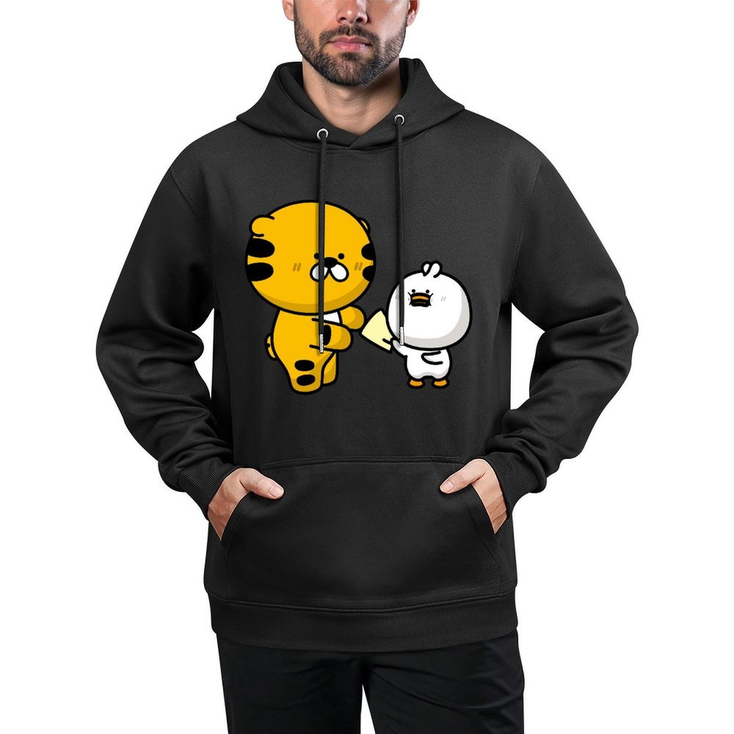 IPBR 250g Hooded Pocket Sweatshirt Front GraphicMen's Hooded  Sweatshirt4000014