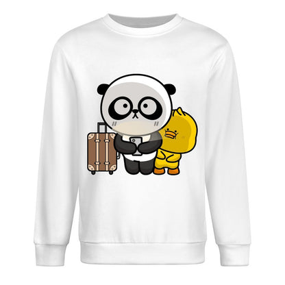 Front Patterned Long Sleeve TopLogo-Ready High-Quality