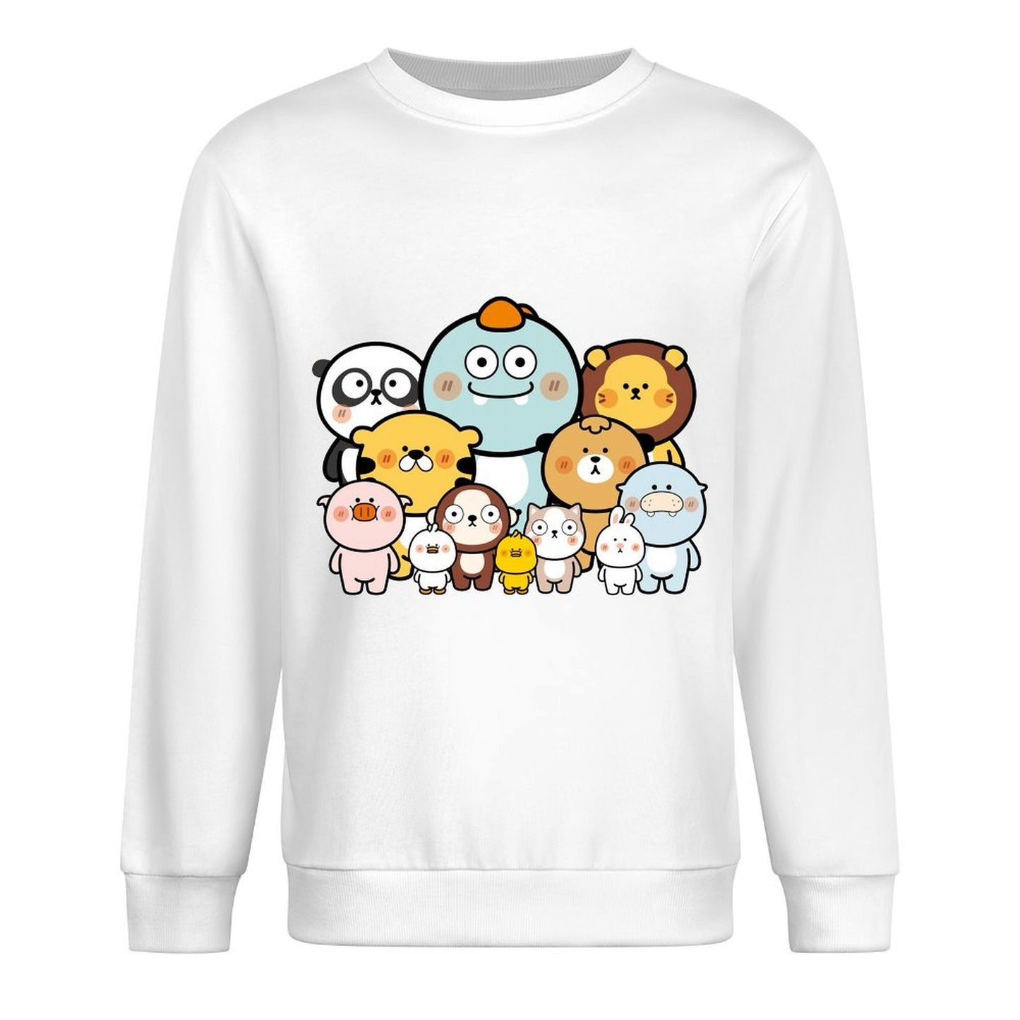 Front Patterned Long Sleeve TopEverydayTee Solid