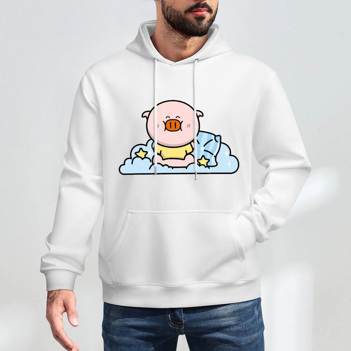 Premium Finish Vintage Front Graphic Hoodies