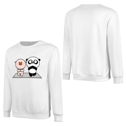 Front Patterned Long Sleeve TopLooseFit Edition