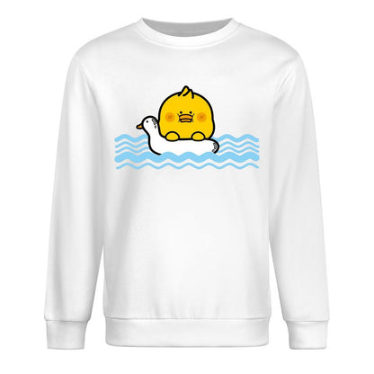 Front Patterned Long Sleeve TopSmooth ClassicFit