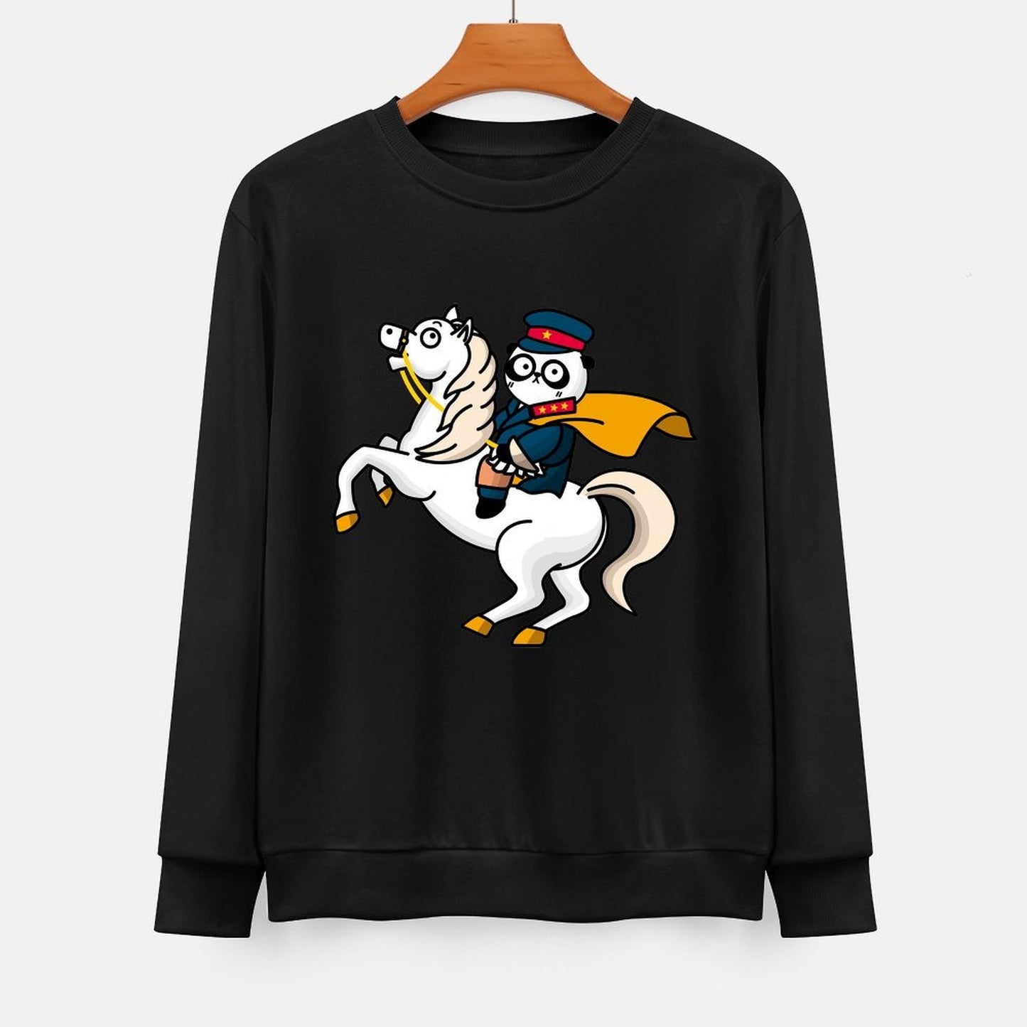 Front Patterned Long Sleeve TopSmoothWear Bold