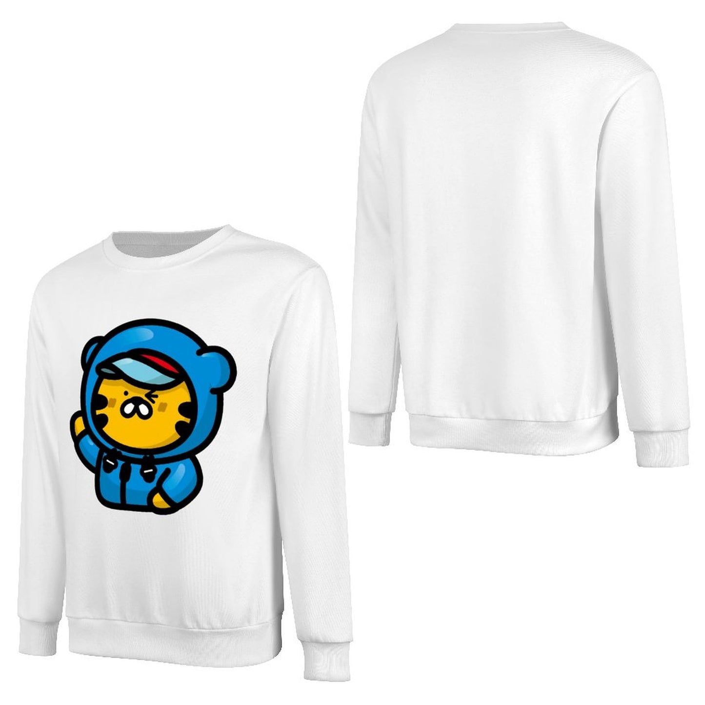 Front Patterned Long Sleeve TopCoreLine YearRound