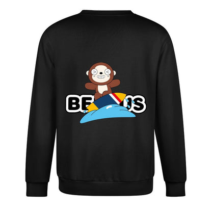 Long-sleeved crew neck sweatshirtSolid StreetStyle Long Sleeve