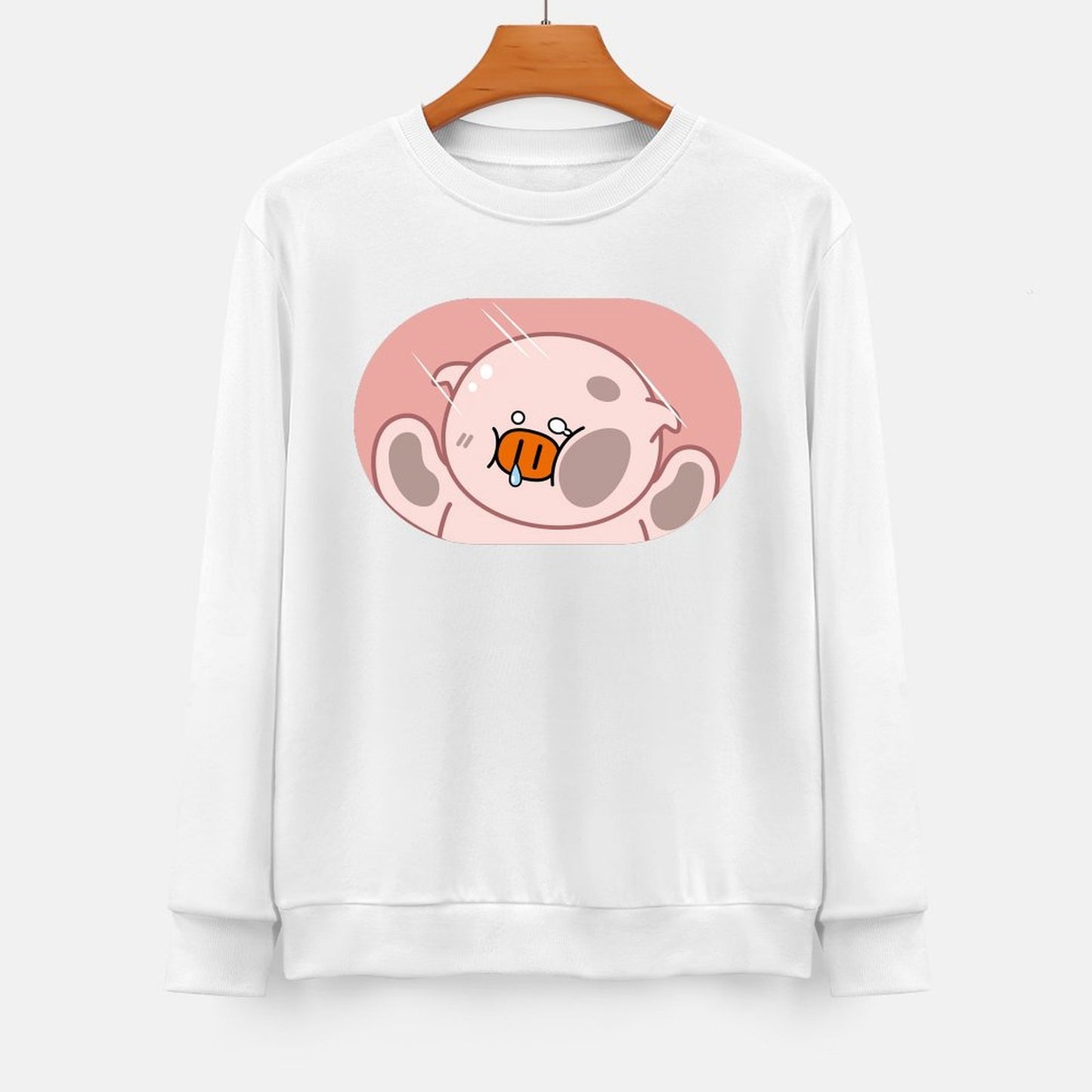 Front Patterned Long Sleeve TopEssentialFit Premium