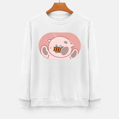 Front Patterned Long Sleeve TopEssentialFit Premium