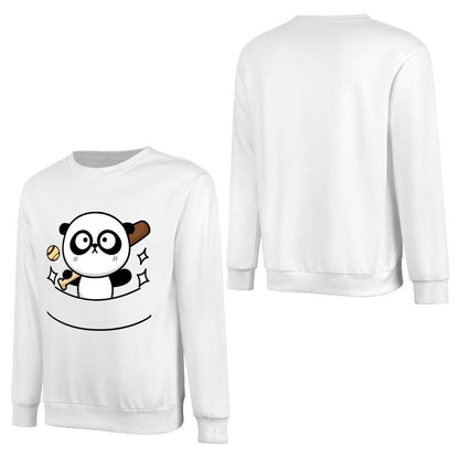 Front Patterned Long Sleeve TopSharp Unisex