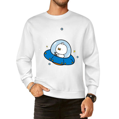 Front Patterned Long Sleeve TopClassicStyle Colorfast