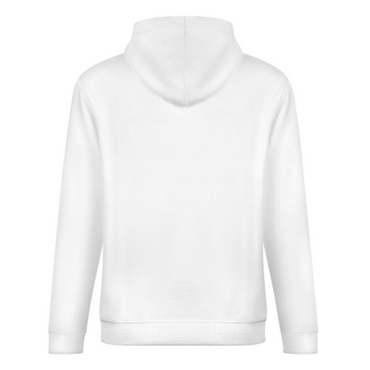 Create White Pullover Hoodie Sweatshirt Online - Back Design