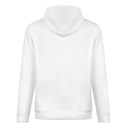 Hooded Sweatshirt   Back Design  White