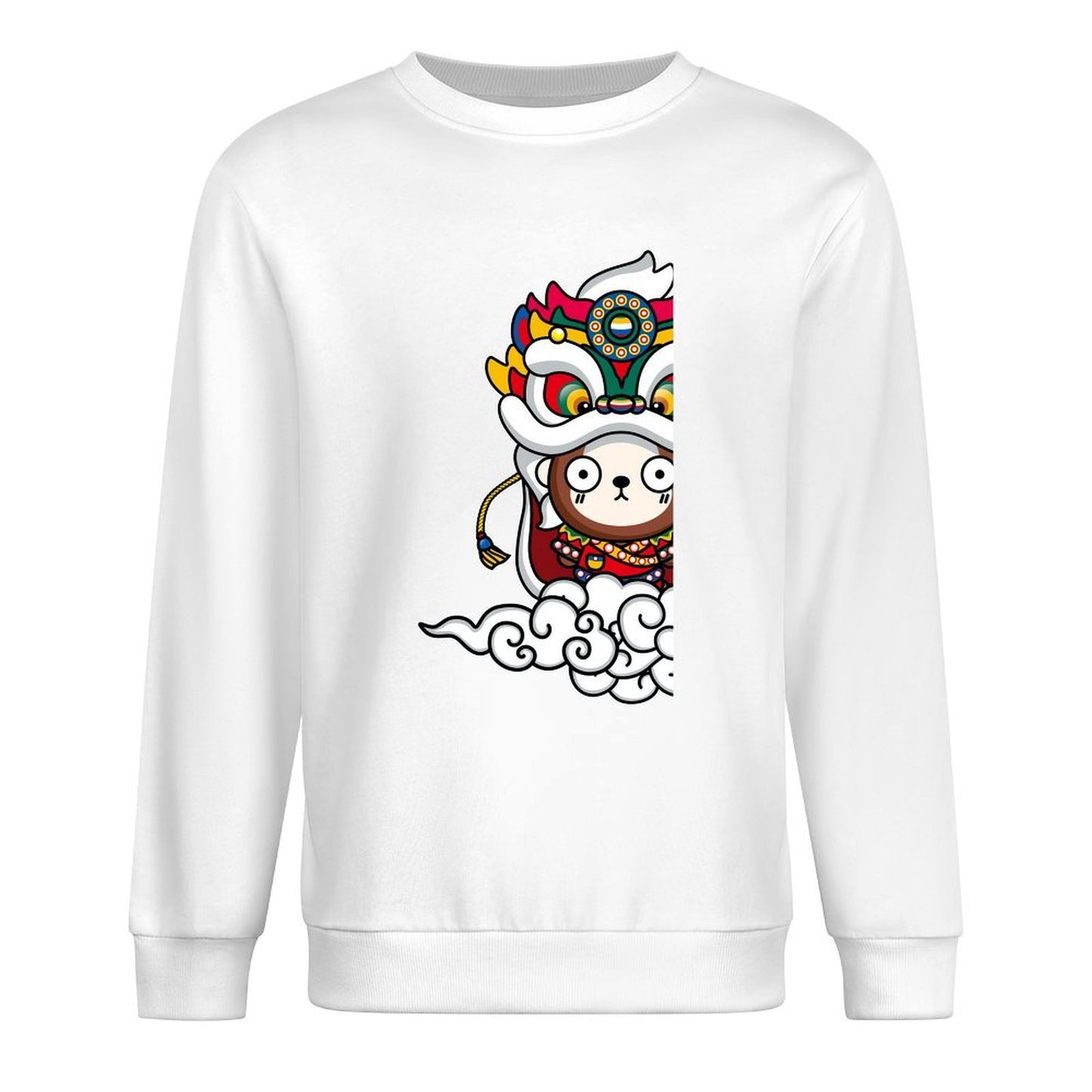 Front Patterned Long Sleeve TopHeritage On-Demand