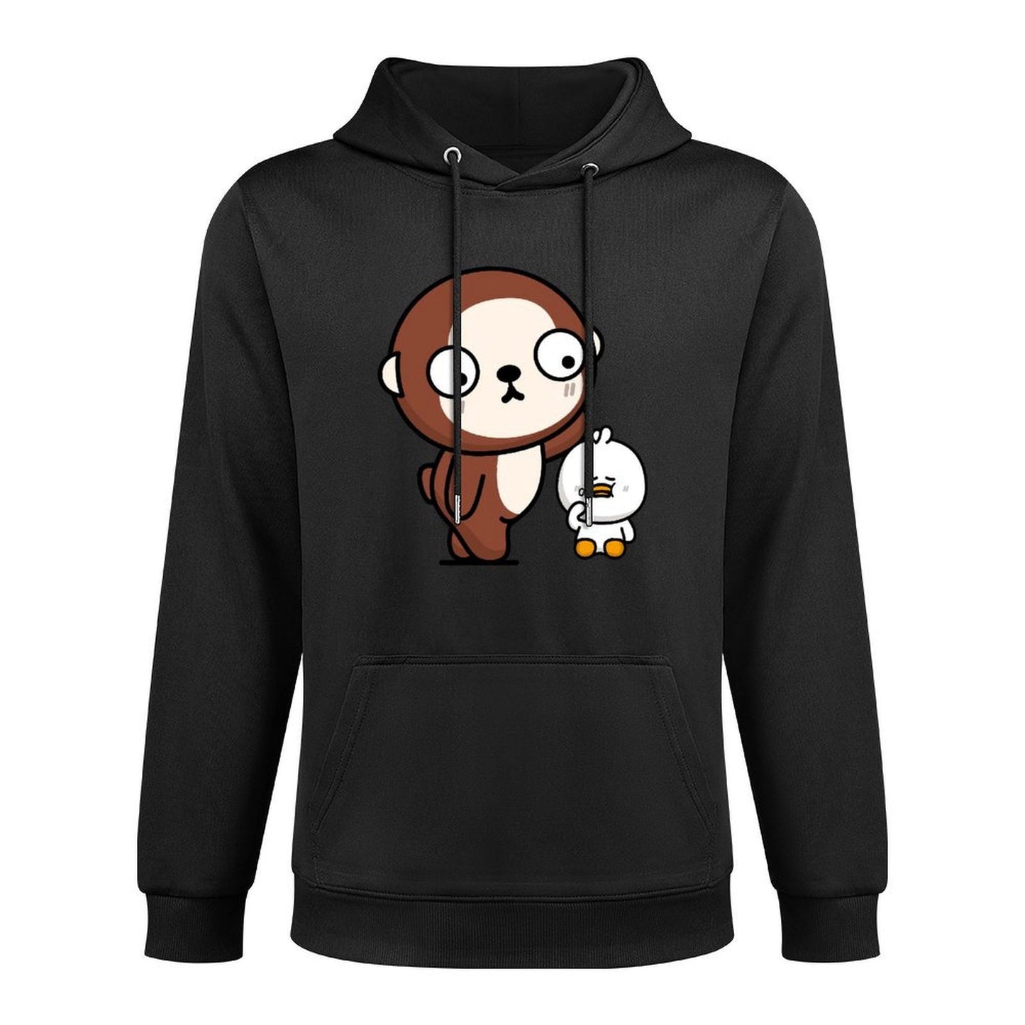 Printed Colorfast Front Graphic Hoodies